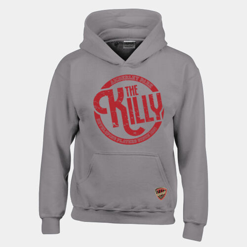 Killy Red Circle Kids Hoody Thumbnail