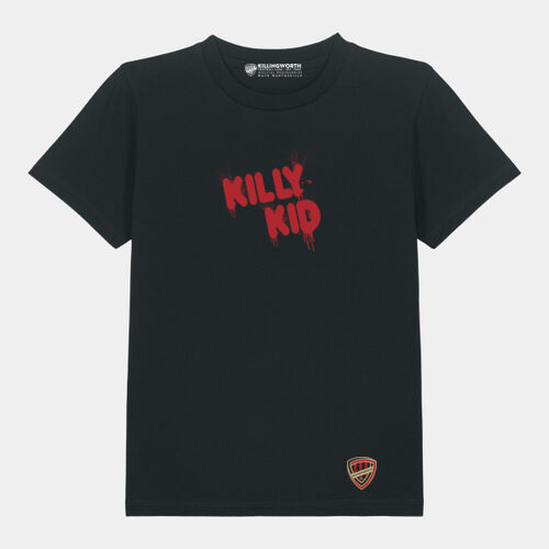Killy Kid Youth T-shirt - Black Thumbnail